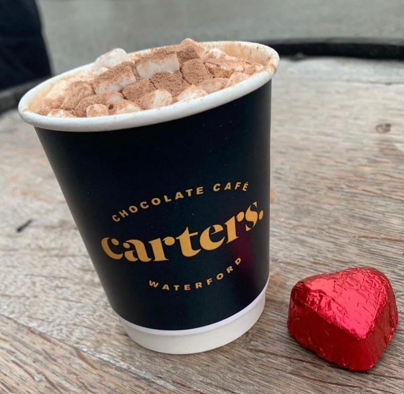 Carter's famous hot chocolate